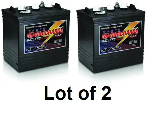 Magnacharge GC-225 6V Deep Cycle Battery Group GC2 | 220 AH (Pai