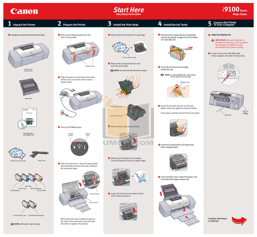 Canon i9100 printer