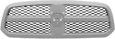 GRILLE- MATTE BLACK INNER HONEYCOMB- W/ PRIMED OUTER & SURROUND- CODE MFT- CAPA CERTIFIED Hover For All Part F