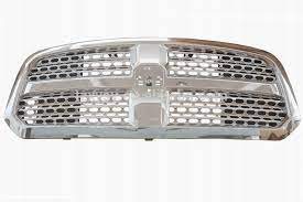 GRILLE- FULL CHROME- INNER GRILLE & OUTER FRAMEWORK- REQUIRES RAM LOGO- CODE MF1- CAPA CERTIFIED Hover For All