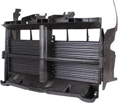 GRILLE SHUTTER- PLASTIC/ FIBER COMPOSITE- 5.7L- W/ CHROME TRIM- CAPA CERTIFIED