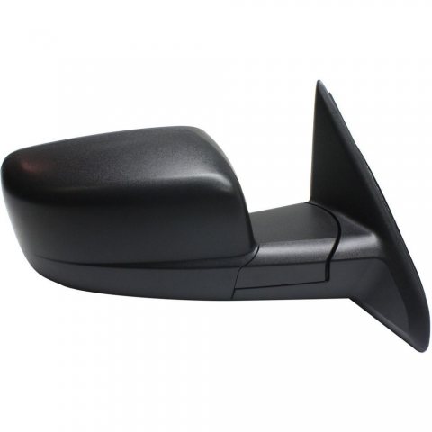 MIRROR, RH (PASSENGER SIDE)- TEXTURED BLACK- MANUAL- W/O TOW PKG
