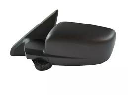 MIRROR, LH (DRIVER SIDE)- TEXTURED BLACK- POWER- HEATED- W/O SIGNAL- W/O BLINDSPOT- W/ TEMP SENSOR- W/O TOWING