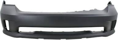 BUMPER COVER- PRIMED- W/O SENSOR HOLES- W/ FOG LAMP HOLES- 1 PIECE BUMPER- W/ RAM LOGO ON GRILLE - CAPA CERTIF