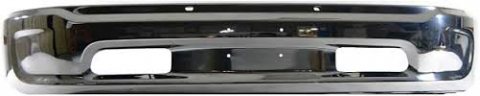 BUMPER FACE BAR- CHROME- W/O SENSOR HOLES- W/O FOG LAMPS- 2 PIECE BUMPER- W/ RAM LOGO ON GRILLE- CAPA CERTIFIE
