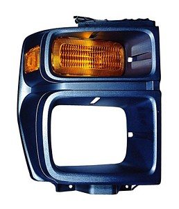 LAMP UNIT, RH (PASSENGER SIDE)- FOR SEALED BEAM HEADLAMP- INCLUDES MOULDINGS- CAPA CERTIFIED Hover For All Par