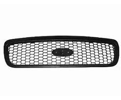 GRILLE-HONEYCOMB- MAT BLACK -POLICE MODEL- CAPA CERTIFIED