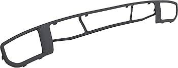 BUMPER GRILLE MOULDING- PLASTIC POLYMER- PRIMED