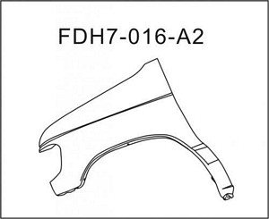 FENDER LH (DRIVER SIDE) - CAPA CERTIFIED