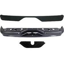 BUMPER ASSEMBLY- STEEL- PRIMED- W/ SENSOR HOLES- INCLUDES BRACKETS/ TOP PADS- CAPA CERTIFIED Hover For All Par