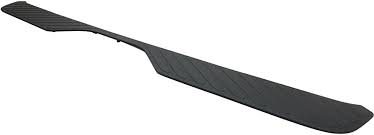 BUMPER STEP PAD- UPPER- TEXTURED BLACK- RUBBERIZED PLASTIC