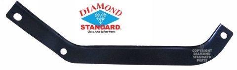 BUMPER MOUNTING REINFORCEMENT, LH (DRIVER SIDE)- HS STEEL- DIAMOND STANDARD- CAPA CERTIFIED Hover For All Part