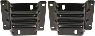 BUMPER MOUNTING PLATE, LH (DRIVER SIDE)- HS STEEL- DIAMOND STANDARD- CAPA CERTIFIED