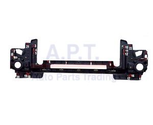 GRILLE OPENING PANEL- LOWER TIE BAR- PLASTIC- CAPA CERTIFIED