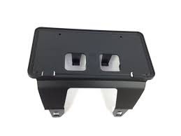 BUMPER LICENSE PLATE BRACKET- MATTE BLACK - 3.55 AXLE RATIO