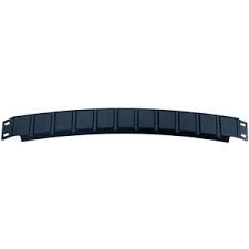 BUMPER UPPER PAD- CENTER- TEXTURED BLACK- CAPA CERTIFIED