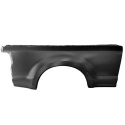 PANEL, RH (PASSENGER SIDE)- HS ALUMINUM- W/ MOULDING HOLES- 7-FOOT BOX- MODEL W/ SINGLE REAR WHEEL- CAPA CERTI