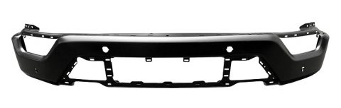 BUMPER FACE BAR- PRIMED- W/ 6 SENSOR HOLES- MODEL W/ PARK ASSIST