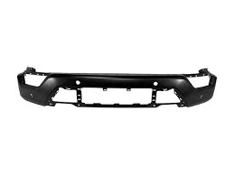 BUMPER FACE BAR- PRIMED- W/ 4 SENSOR HOLES- MODEL W/O PARK ASSIST