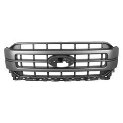 GRILLE ASSEMBLY- SATIN GREY- LARIAT MODEL- W/ CHROME APPEARANCE PKG- W/ SPORT APPEARANCE PKG Hover For All Par