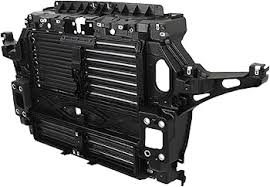RADIATOR SUPPORT- PLASTIC/ FIBER COMPOSITE- MODEL W/ LESS ACTIVE GRILLE SHUTTER