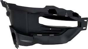 BUMPER SIDE OPENING COVER, RH (PASSENGER SIDE)- TEXTURED BLACK- W/ FOG LAMP HOLE