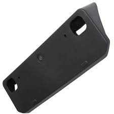 BUMPER LICENSE PLATE BRACKET- TEXTURED BLACK- FOR 17-INCH WHEELS