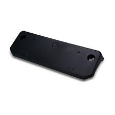BUMPER LICENSE PLATE BRACKET- MATTE BLACK- FOR 20-INCH WHEELS