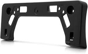 BUMPER LICENSE PLATE BRACKET- TEXTURED BLACK