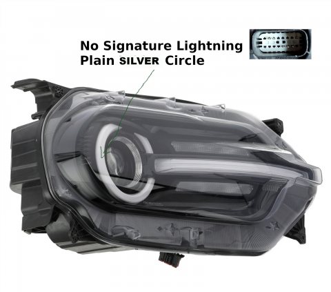 LAMP, RH (PASSENGER SIDE)- LED- W/O SIGNATURE LIGHTING- BASE / BIG BEND / HERITAGE / FREE WHEELING MODELS- CAP