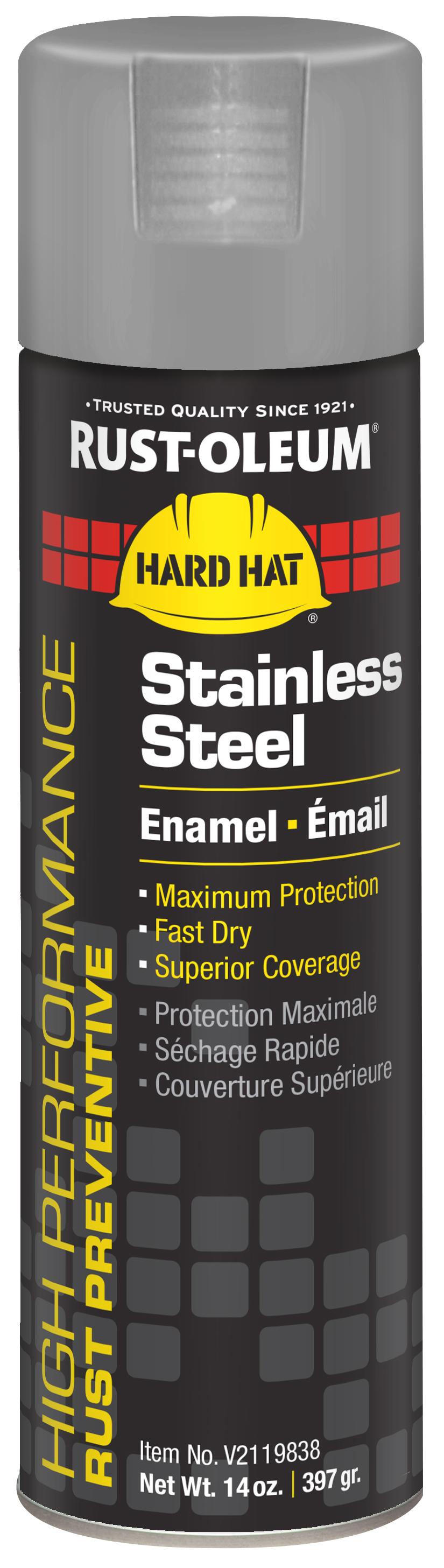Rust-oleum Spray Paint, Stainless Steel ,14 Oz