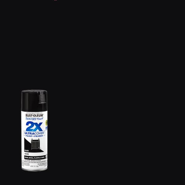 Rust-Oleum 12 Oz. Gloss Black General Purpose Spray Paint