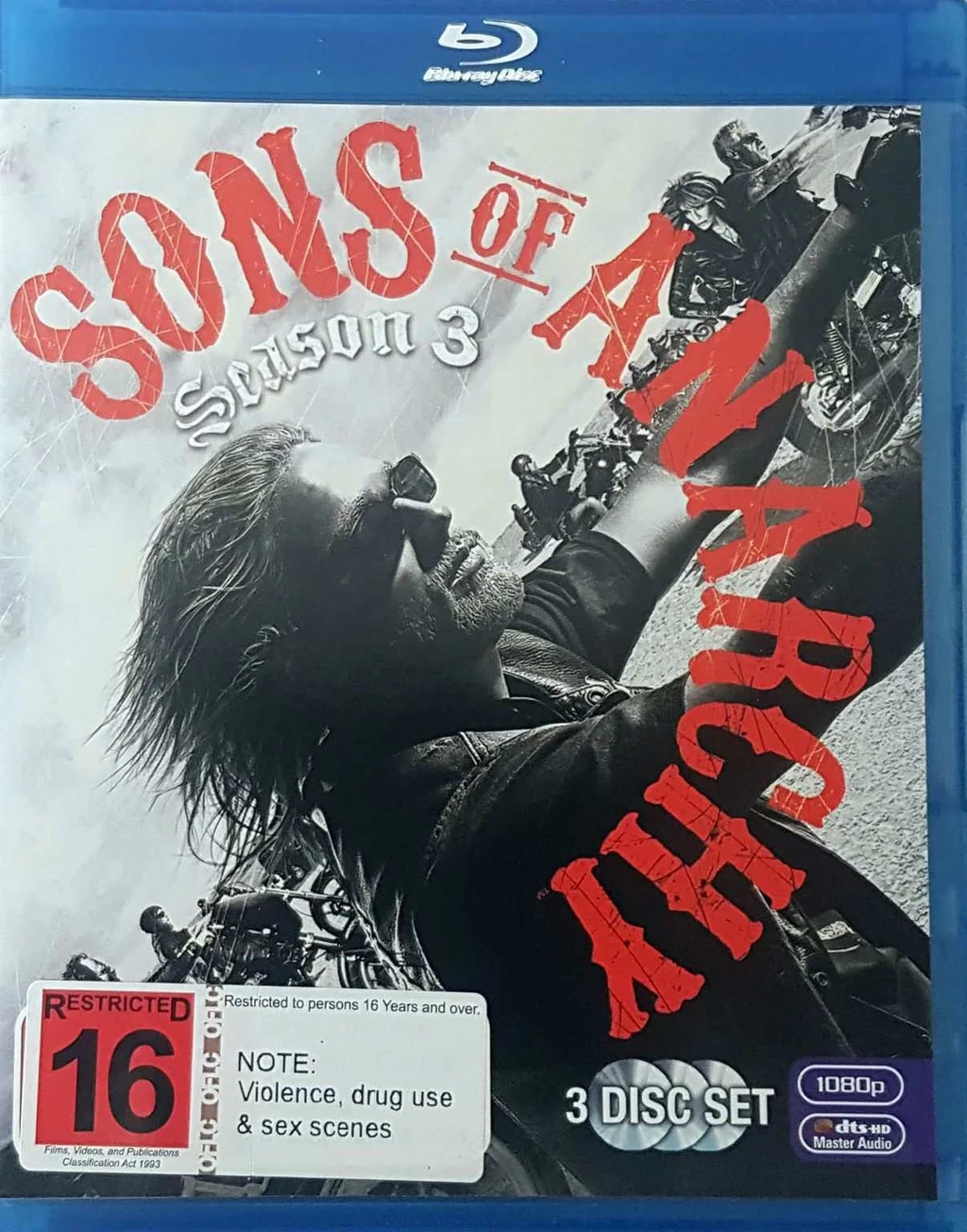 Fox Home Entertainment Sons Of Anarchy: Season Three [4 Discs]