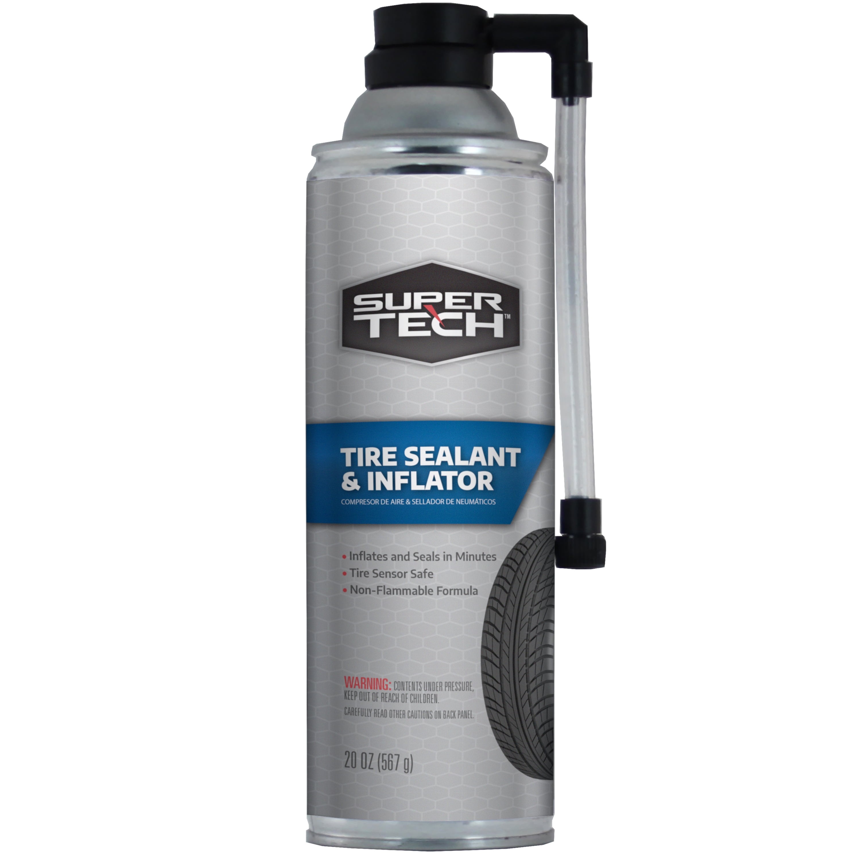 Super Tech Tire Inflator 20 oz