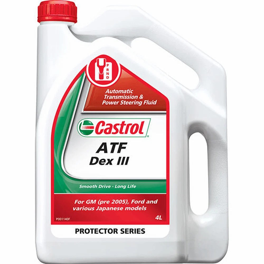 Castrol Transmission Fluid ATF Dexron 3 Japanese Ford Toyota All Power Steering