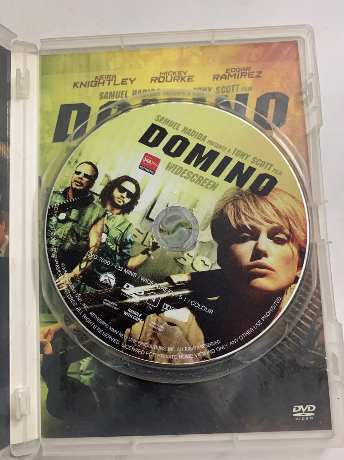 Keira Knightley Mickey Rourke Edgar Ramirez Delroy