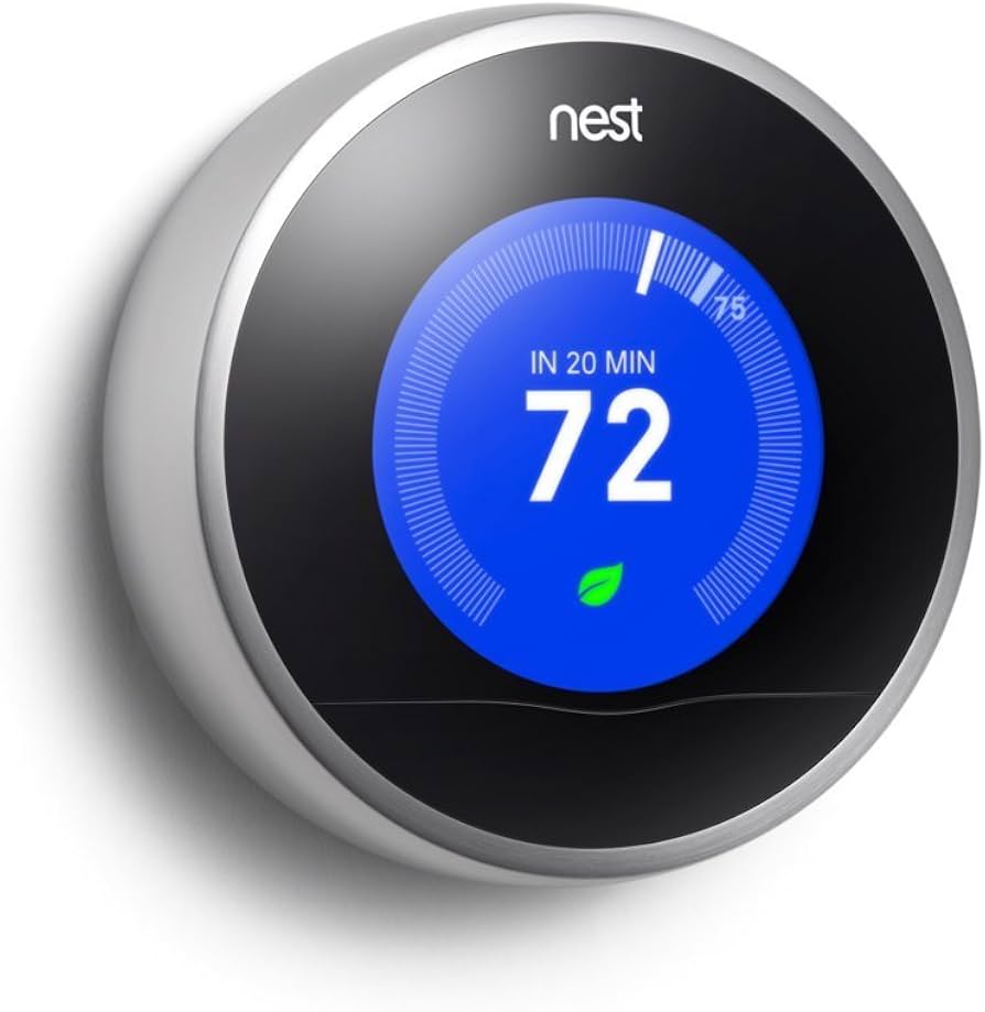 Nest Learning Thermostat, 2nd Generation, Works with Alexa