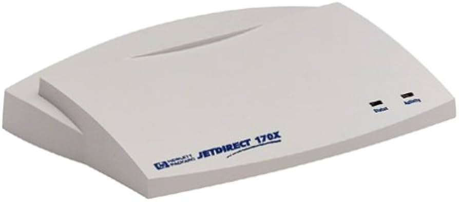 HP Jetdirect 170x Office Connect External Print Server for Ethernet 10Base-T Net