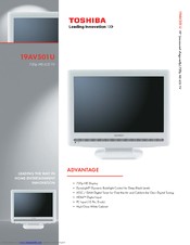 Tosbiba TV LCD 19AV501U 19