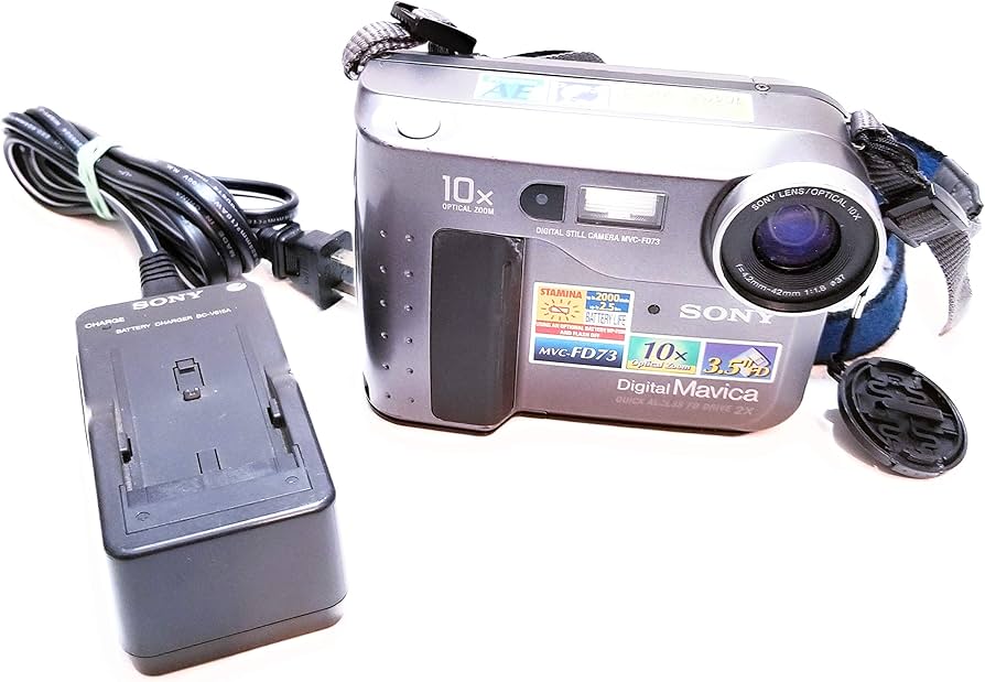 Sony MVC-FD73 0.3MP Mavica Digital Camera w/ 10x Optical Zoom