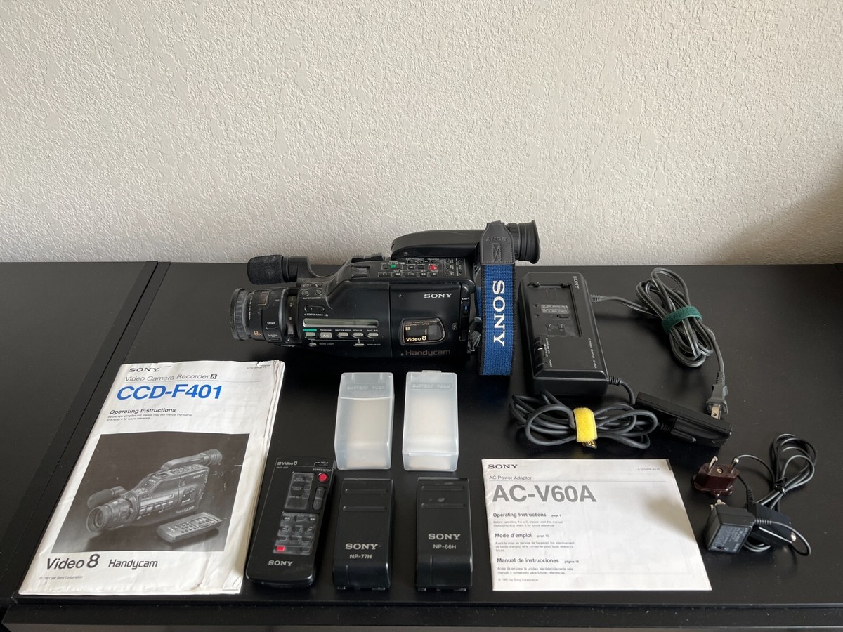 Sony Handycam Ccd-f401 Bundle