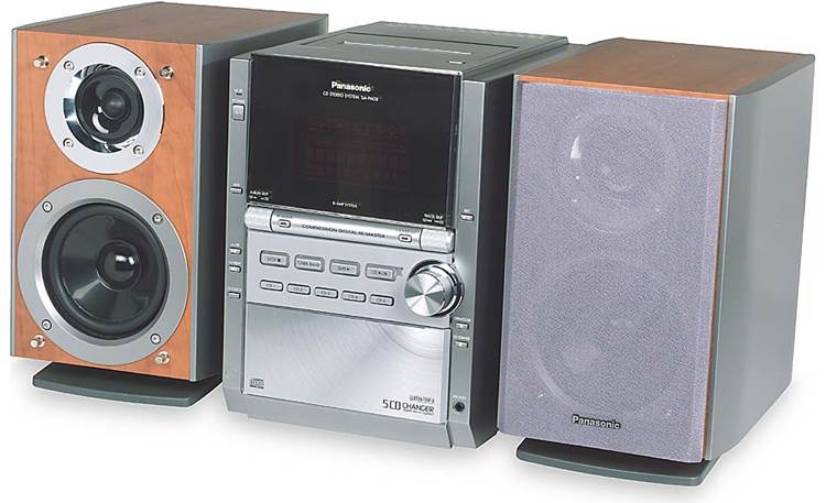 Panasonic SC-PM28 Executive Microsystem with 5-CD Changer (Discontinued by Manufacturer)