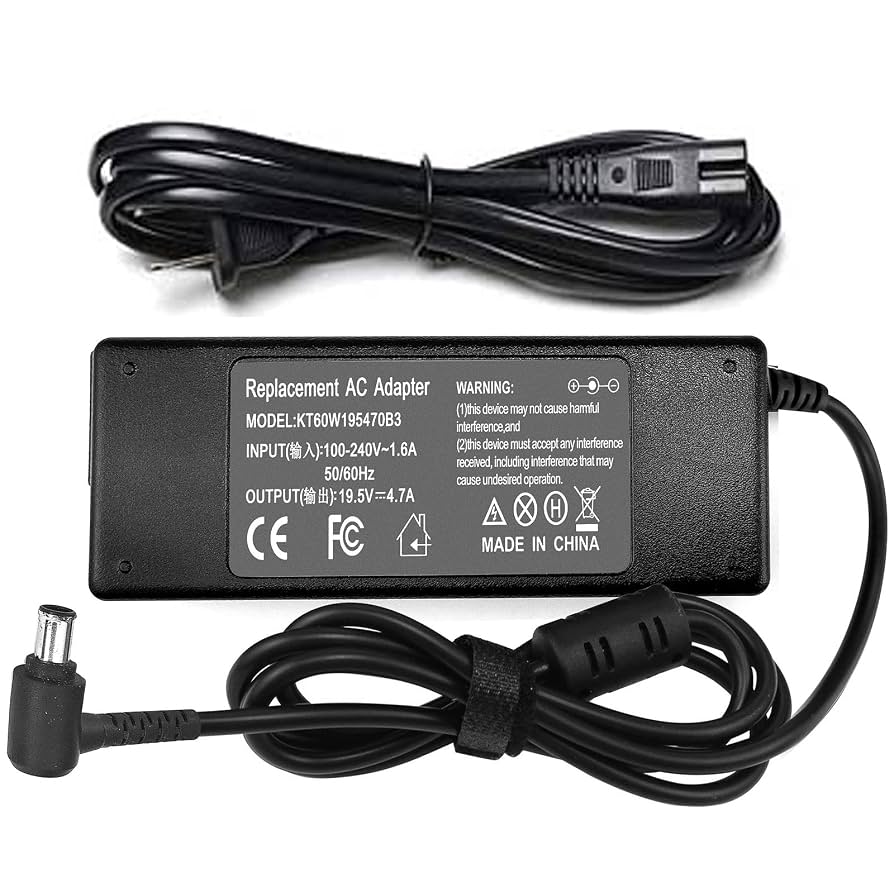 SONY AC Power Adapter VGP-AC19V17 For VAIO� LT Series PC/TV All-In-One VGC-LT29U,VGC-LT28E,VGC-LT25E,VGC-LT23E,VGC-LT16E
