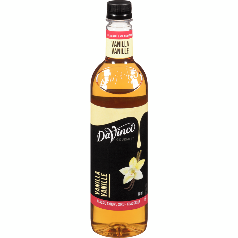 DAVINCI Syrup Classic French Vanilla 750 ml CANE SUGAR