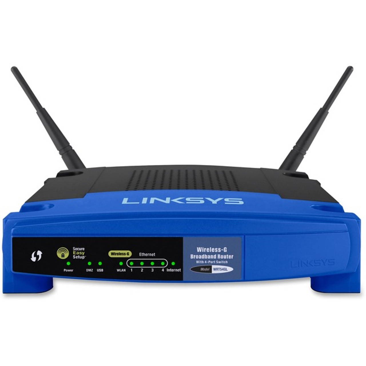 Linksys WRT54GL 54 Mbps 4-Port 10/100 Wireless G Router