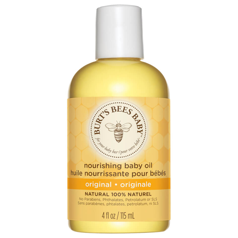 Burt's Bees - Baby Bee Nourishing Baby Oil, 4-Ounce Bottles