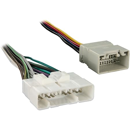 Metra 70-8116 Factory Amplifier Bypass Harness for Select 2000-2004 Toyota Vehicles with Amplified JBL System