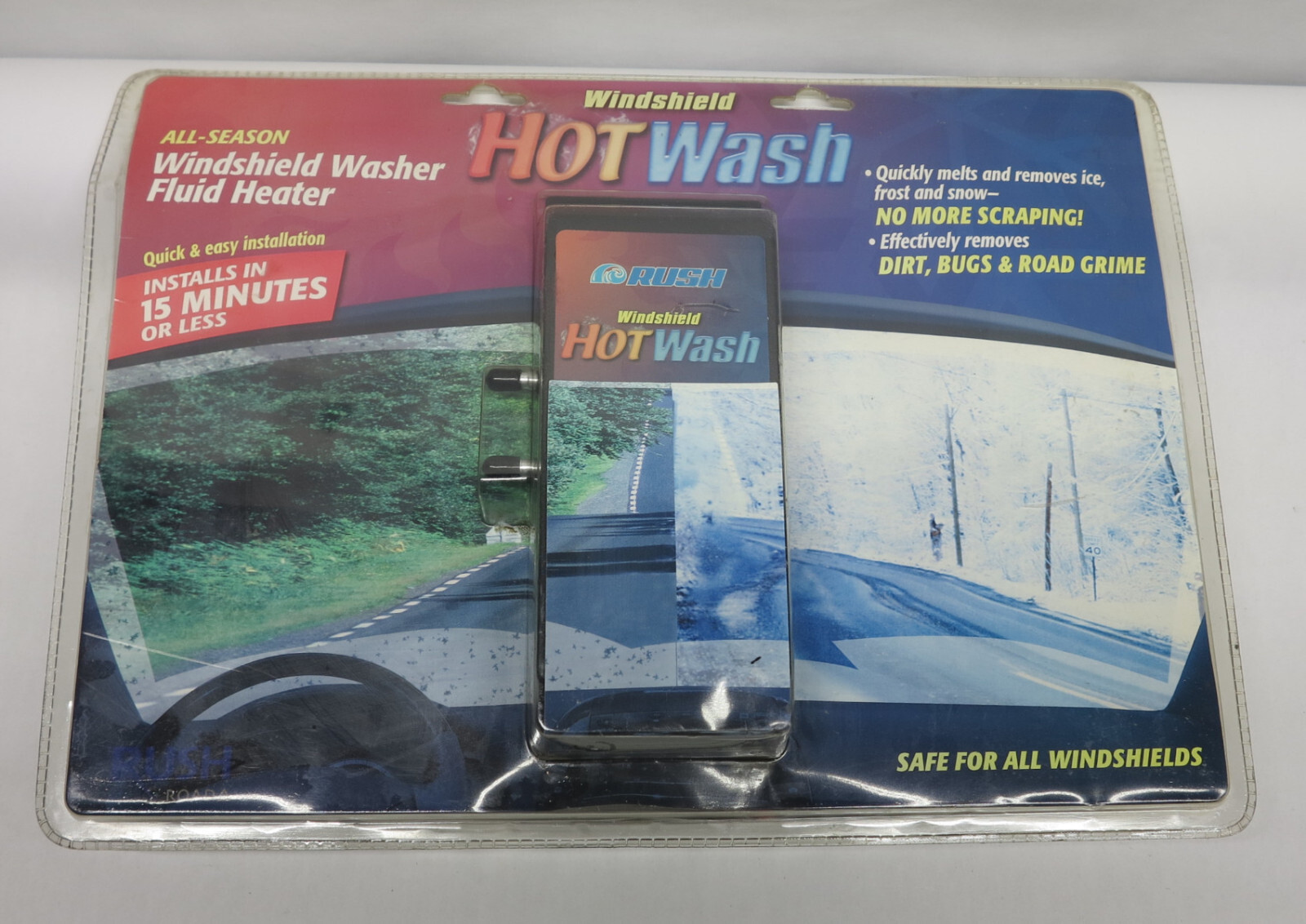 Windshield Washer Fluid Heater Kit Winter Hot Water Wiper Washer Lot of 2