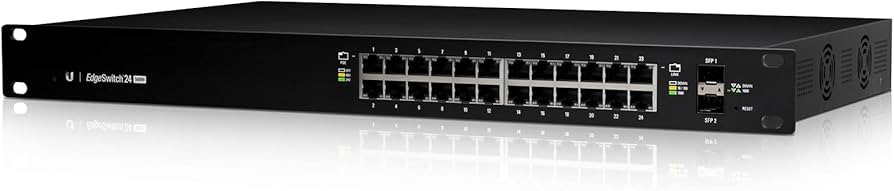 Ubiquiti Networks EdgeSwitch 24 ES-24-500W Managed Switch, AS-IS