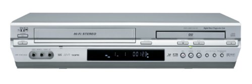 JVC HR-XVC33U Progressive-Scan DVD/VCR Combo , Silver